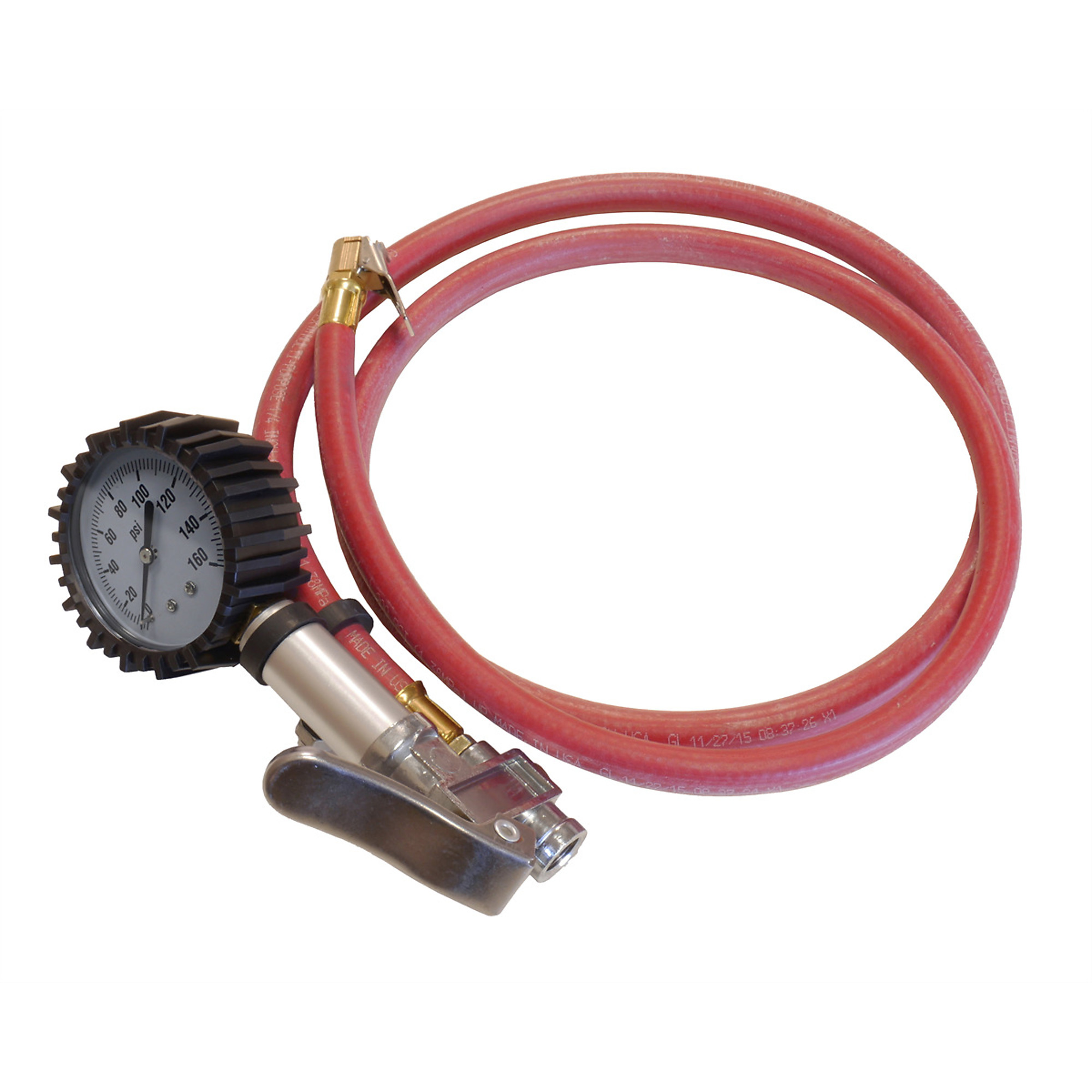 Dill Air Controls Air Gauge — 0-160 PSI, Model# DIL7297